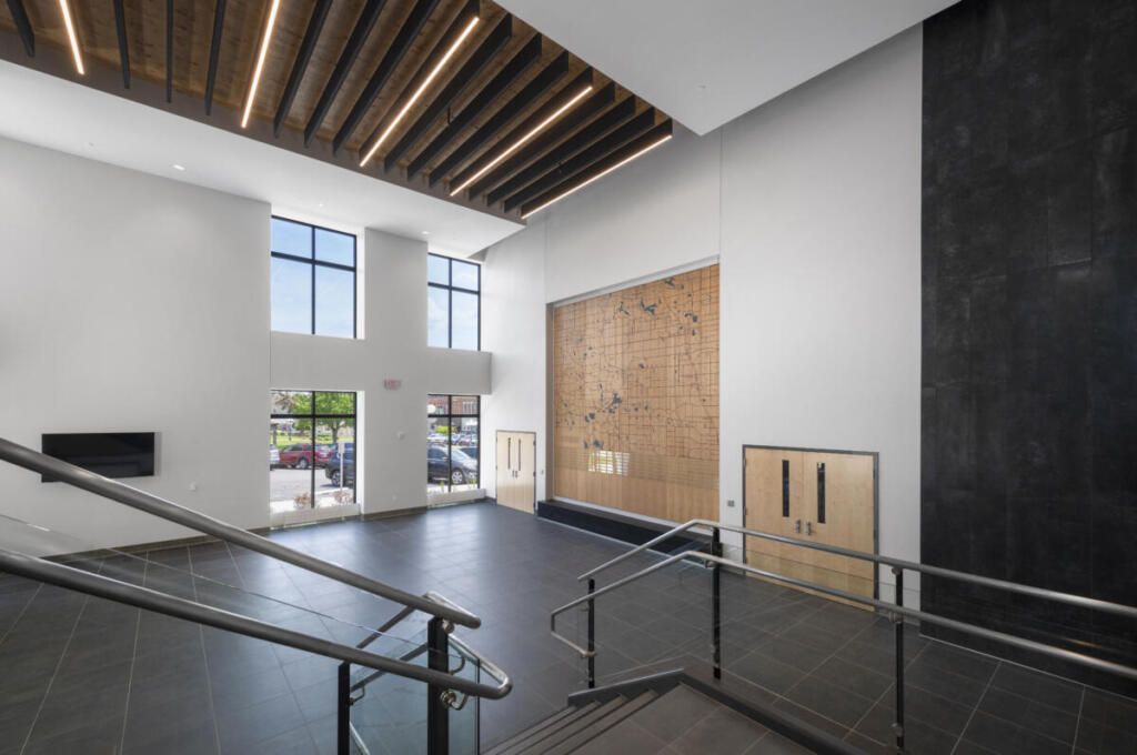 Noble County Annex Lobby