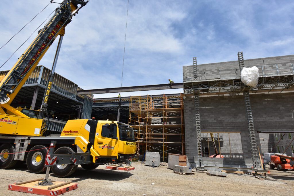 Topping out Site