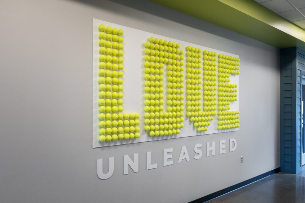 Tennis Ball Wall